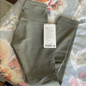Lululemon Wunder Train in Sage Grey